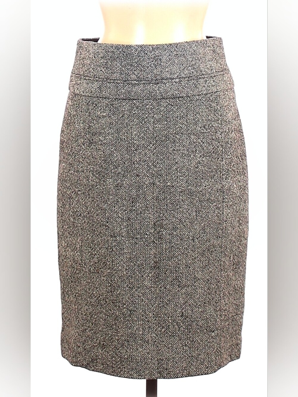Club Monaco Grey Tweed Pencil Skirt
